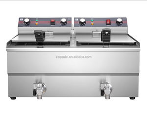 <span class=keywords><strong>Friteuse</strong></span> électrique commerciale en acier inoxydable 18l <span class=keywords><strong>avec</strong></span> panier <span class=keywords><strong>amovible</strong></span> pour restaurant commercial, fabriquée en Chine - Product Image 2