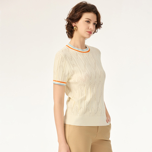 Maglione sportivo <span class=keywords><strong>donna</strong></span> <span class=keywords><strong>maglia</strong></span> da <span class=keywords><strong>donna</strong></span> Crop Top <span class=keywords><strong>arancione</strong></span> - Product Image 1