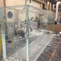Aquariums ronds en acrylique et plastique personnalisés en usine, 4,5 L, écologiques, durables, élégants