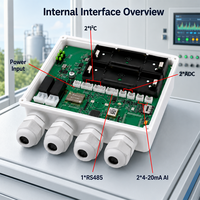 Recolector de Datos Inalámbrico de Bajo Consumo, Gateway IoT 4G LTE LoRa con Bluetooth y WiFi Opcional para Aplicaciones en Exteriores