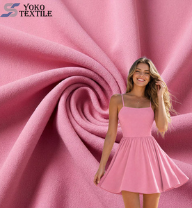 Tessuto Crepe Moss Leggero 200gsm ad Alta Torsione 95% Poliestere 5% Spandex Elasticizzato per Bluse e Abiti Estivi - Product Image 1