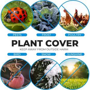 Bolsa de Protección Contra Heladas de 60x80 cm, Protege Plantas, Árboles y Flores del Daño por Frío - Product Image 6