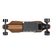 JIESEN Planche à roulettes électrique adulte d'usine 38KM Longboard avec quatre roues perforées Patineta Electrica haute vitesse