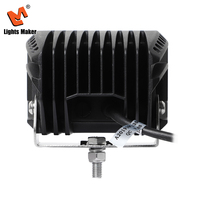 Projecteur LED 30W 4,2 pouces à faisceau spot et large 2800LM IP67 étanche pour tout-terrain 4x4 9-30V avec boîtier en aluminium 6000K et support