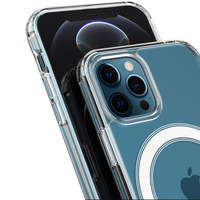 Focus Original clair Transparent antichoc pour iphone 15 14 13 12 Pro Max accessoires étui de téléphone portable magnétique