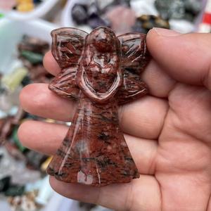 6cm Cute Gemstones fairy <b>Crystal</b> Carving Crafts Amethyst <b>Crystal</b> Gifts <b>Crystal</b> Angels Unique Gifts - Product Image 3