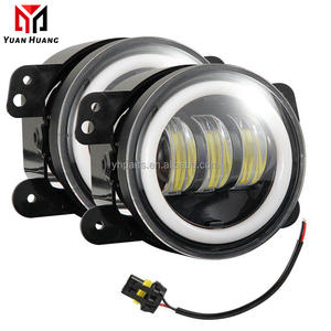 Compras de pánico Camión Faros <span class=keywords><strong>LED</strong></span> 4 pulgadas 30W 3 lentes Luces antiniebla Productos para automóviles Lámparas de <span class=keywords><strong>diodo</strong></span> - Product Image 2