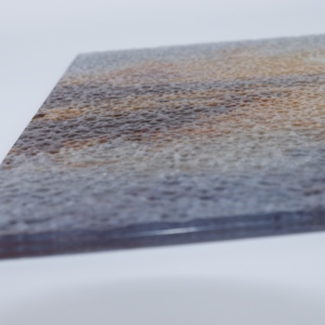 Panneau décoratif en verre stratifié en résine, paysage de rivière au coucher du soleil, pour hôtel, restaurant et décoration murale. - Product Image 2