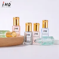 Kleurrijke Achthoekige Glazen Fles Roll Op Fles 3Ml 6Ml Voor Parfum Essentiële Lichaam Olie Essentiële Olie Diffuser Aromatherapie