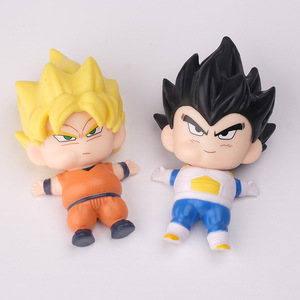 7CM 9 unids/set Dragon <span class=keywords><strong>Son</strong></span> <span class=keywords><strong>Goku</strong></span> Vegeta Fat Eat <span class=keywords><strong>Anime</strong></span> figura juguete para regalo japonés - Product Image 2