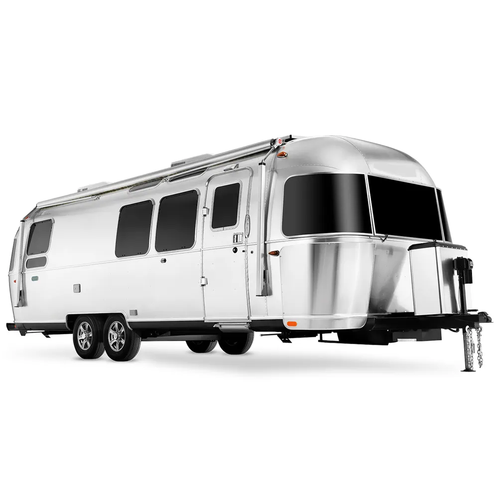 Mingtai Camper rimorchio da viaggio airstream di grandi dimensioni con sala di lavoro