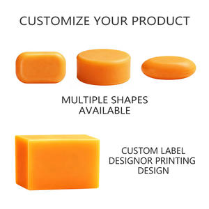 Savon éclaircissant personnalisé à l'acide kojique pour estomper les taches <span class=keywords><strong>solaires</strong></span> ; Savon blanchissant à la niacinamide pour éliminer la pigmentation - Product Image 3