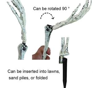 <span class=keywords><strong>Halloween</strong></span> PVC <span class=keywords><strong>Squelette</strong></span> Suspendu Simulation Déco pour Festivals Atmosphère pour Maison Hantée Chambre Secrète - Product Image 4