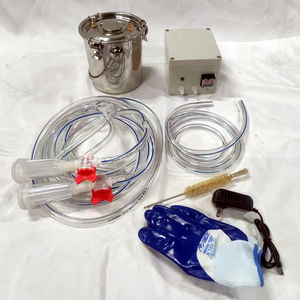 เครื่องรีดนมวัวแบบพกพาขนาดเล็กทำจากสแตนเลสอุปกรณ์ในฟาร์มเครื่องดูดนมวัว - Product Image 4