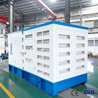 Générateur diesel silencieux triphasé 500 kVA à démarrage automatique 50/60 Hz 400 kW refroidi par eau avec ATS