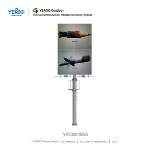 Ngoài trời hai mặt quảng cáo unipole biển quảng cáo bên đường biển quảng cáo khung thép Cấu trúc thiết kế - Product Image 2