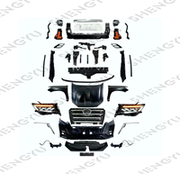 Kit carrosserie phare à 3 lentilles pour Toyota Prado 11-17 mise à niveau vers 2022 style policier-homme