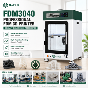 Impresora 3D Profesional de Aluminio para Escritorio, con Nivelación Automática y Calefacción, Nueva, para Laboratorios Universitarios, Estudios de Diseño y Creación de Modelos - Product Image 1