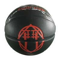 LOGO kustom bola basket PU laminasi untuk latihan dengan kualitas tinggi