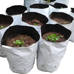 Çiftliği kreş ekici çanta büyümek ağacı tohumlama pot bitki tohum torbası bahçe çanta büyümek tohumlama için