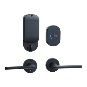 มือจับประตูล็อคอัจฉริยะ Wenxun รุ่น J083 พร้อมกุญแจกลไก สำหรับใช้ในโรงแรมและอพาร์ตเมนต์ - Product Image 4