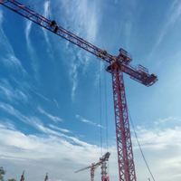 Grue à tour sans cabine 8T pour la construction QTZ100-HS6010P