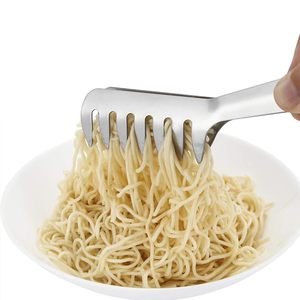 Stainless Steel Spaghetti <b>Tongs</b> 24cm Pasta Salad <b>Serving</b> Kitchen Tool for Buffets - Product Image 5