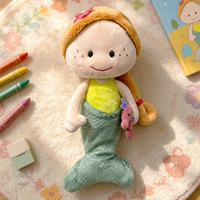 Adorable Poupée en Peluche Fille Infirmière en Robe de Ballet, Jouet Doux et Rembourré pour Enfants, Compagnon de Sommeil, Cadeau d'Anniversaire et de Fêtes