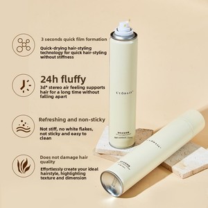 Luodaishi Gel Fijador en Spray Beige para Peinar, Pegamento Seco de Fijación Fuerte para Hombres, Larga Duración, Fragancia, Uso Diario, Peluquería, Genuino - Product Image 2