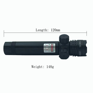 Mira láser recargable con haz de luz de lúmenes altos, linterna portátil para acampar, senderismo, emergencia al aire libre - Product Image 3