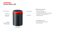 Kit Essentiel pour l'Extérieur : Tour de Charge Sans Fil 4-en-1, Charge Rapide 15W avec Bluetooth et Lumière LED, Station d'Alimentation Portable