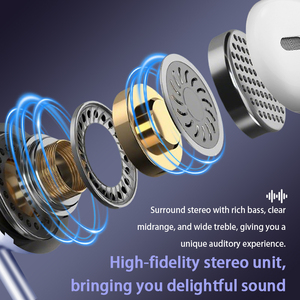 Casque filaire avec écran intelligent, qualité sonore stéréo claire, adapté à la diffusion en direct à domicile et au karaoké avec microphone - Product Image 4