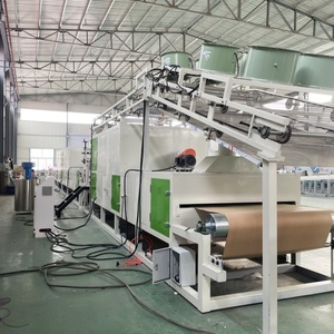 Ligne de production de rouleau de tapis de sol antidérapant de tapis de porte de bobine de PVC personnalisé de nouveau fabricant pour le roulement de moteur d'usine - Product Image 4
