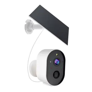 2K 4MP Wireless Led Solar Garden Motion Sensor 4K Camera Wifi CCTV Camera Outdoor Floodlight Camera