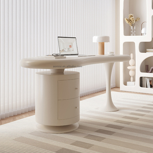 Aomisi Casa gỗ Hiện Đại Văn phòng bàn L hình dạng với ngăn kéo văn phòng nội thất quản lý Bàn máy tính bàn cho livling phòng - Product Image 4