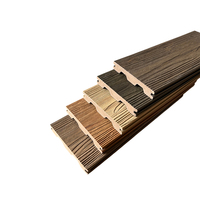 Planches de terrasse en composite WPC, revêtement de sol extérieur imperméable en bois-plastique, vente en gros et projets, directement de l'usine