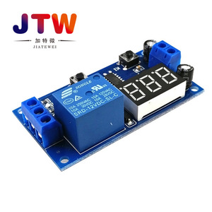 JTW Time Delay <b>Relay</b> Module 12V 10A SPDT <b>Relay</b> Output With Digital Display For Timer Control - Product Image 2