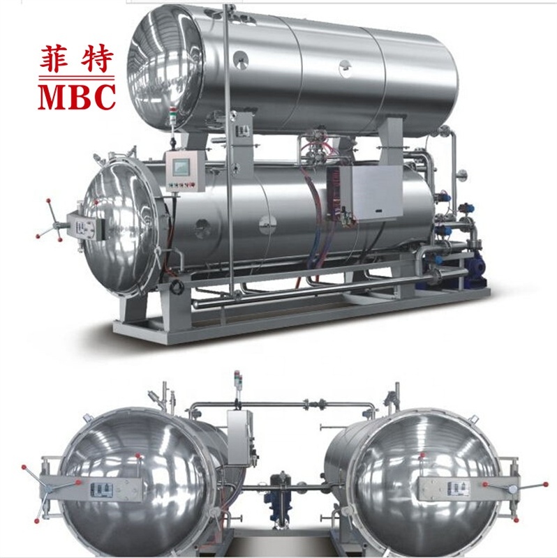 Automatic Industrial Autoclave Food and Beverage