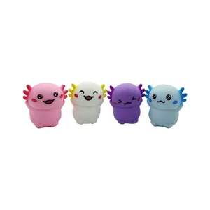 Toys Squisheez Axolotl Mini Squishy Animal Toys For Stress Relief Fun And Cute Toys For Kids And Adults