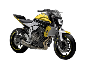 Kit de carénage complet pour moto à injection, compatible avec Yamaha MT07 FZ07 <span class=keywords><strong>MT</strong></span>-<span class=keywords><strong>07</strong></span> <span class=keywords><strong>MT</strong></span> <span class=keywords><strong>07</strong></span> 2012 - 2017, carénages 2013 2014 2015 2016 - Product Image 3