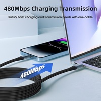 Cable de Datos ESEEKGO ES-C100 USB-C 100W/6A de Nailon y Cobre Puro, Carga Rápida, Anti-Rotura, para Cámara, Computadora y Auriculares (Venta al Por Mayor)