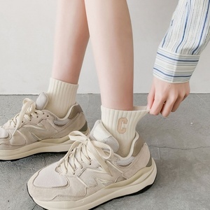 Wholesale Low Cut Thin Cotton <b>Socks</b> Women Custom Embroidery Letter Breathable <b>Cute</b> Ankle Sport Summer Student <b>Socks</b> - Product Image 3