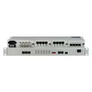 Fctel modular tdm sobre ip e1 tdm sobre a voz do ethernet sobre o conversor ip