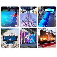 3D-Spiegel LED-Tanzfläche P1.9 P2.5 P2.6 Interaktive LED-Tanzfläche für den Innenbereich Display Panel Mall Booth Floor Tile