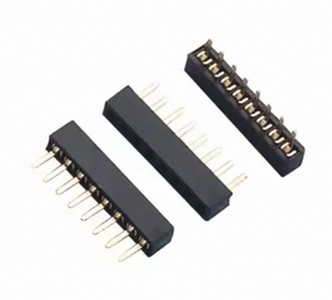Индивидуальный пластиковый Однорядный/двухрядный прямой разъем, 1,27 мм, штекер для печатной платы - Product Image 1