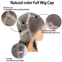 Perruque Ombrée Blonde Transparente HD Full Lace avec Baby Hair, Perruque Frontale Lace Highlight Sans Colle en Cheveux Humains – Fournisseur en Gros
