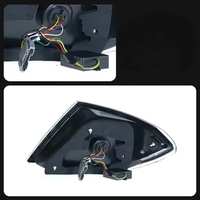 Feux arrière HETOP W204 2007-2014 Classe C, feux arrière LED améliorés, feux de freinage, feux de recul, clignotants dynamiques modifiés pour Benz