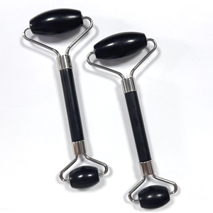 Cheapest Factory Sale Black Xiuyan <b>jade</b> Face Massage <b>Roller</b> - Product Image 4