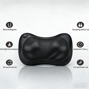 Almohada de Masaje Shiatsu para Cuello con Calor, Amasamiento 3D, Temporizador de 15 Minutos, Avance/Retroceso, para Auto y Hogar, Alivio Corporal Completo - Product Image 3