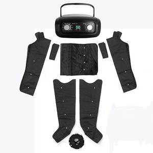 Massaggiatore a Pressione d'Aria con Quattro Camere per Circolazione Sanguigna, Dimagrimento e Drenaggio Linfatico - Product Image 1